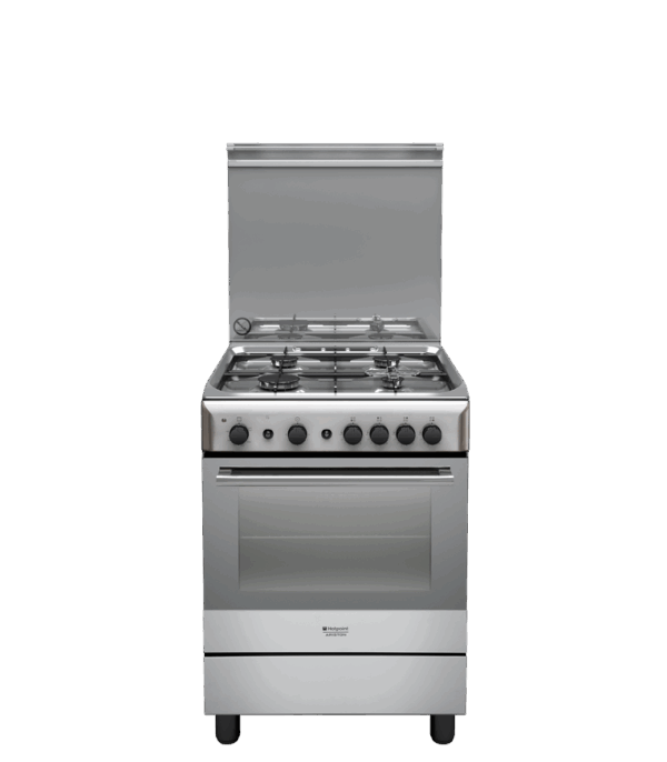 Cucina HOTPOINT 4 fuochi a gas forno gas 60 X 60 Inox A6GG1F (X) EX