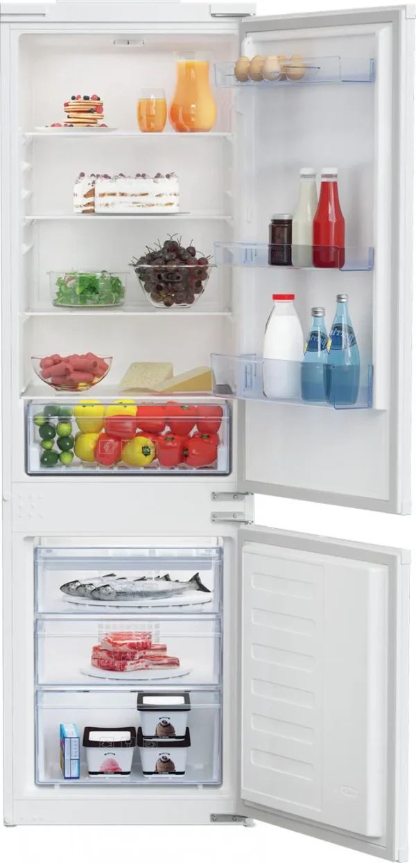 Frigorifero BEKO Combinato da Incasso Statico Classe E Bianco BCSA285K4SN