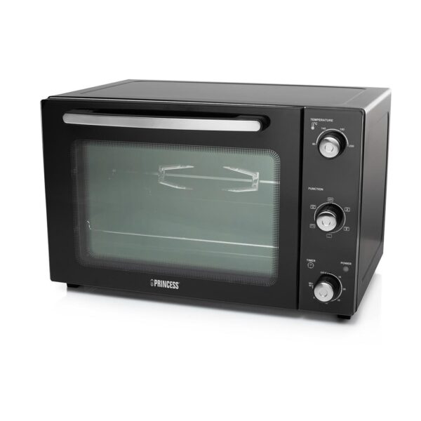 Fornetto Elettrico PRINCESS Ventilato Capacità 45 L Potenza 1800 W Colore Nero cod: 112756