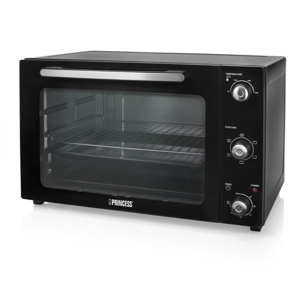 Fornetto Elettrico PRINCESS Ventilato Capacità 55 L Potenza 2000 W Colore Nero cod: 112759