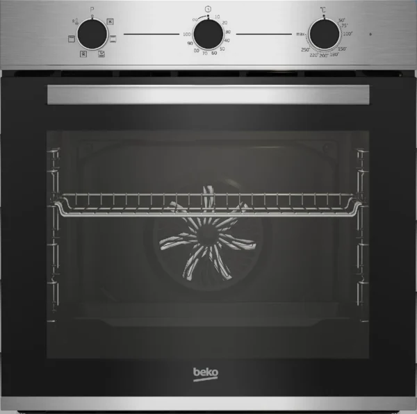 Forno Elettrico BEKO da Incasso 72 LT Ventilato Colore Acciaio Inox BBIE12100X
