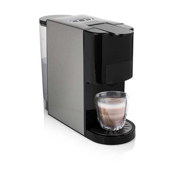 Macchina da Caffè PRINCESS Multi Capsule Steel 4 in 1 0.8 Lt Potenza 1450W Inox cod: 249450