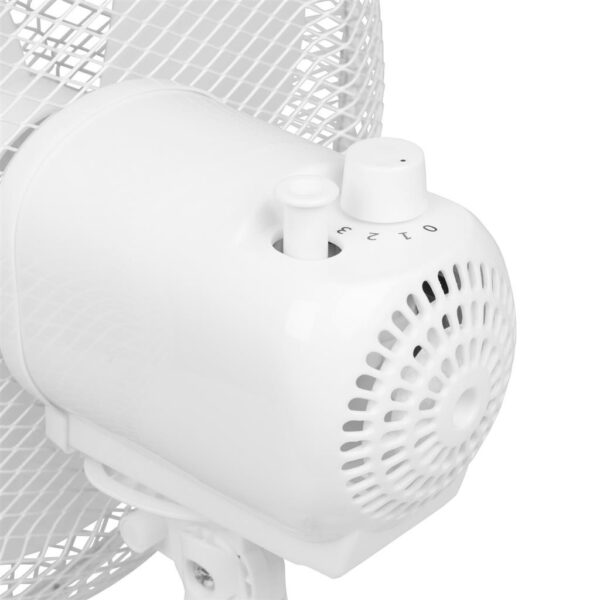 Ventilatore da scrivania TRISTAR 45 W colore Bianco, Diametro 30 cm cod: VE-5727 - immagine 2