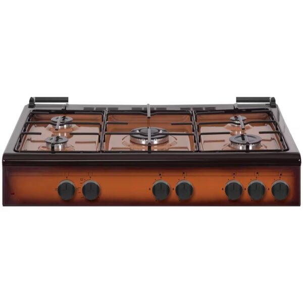 Cucina SCHAUB LORENZ 5 Fuochi Forno a gas grill elettrico 90x60 Marrone SS590GEB - immagine 2