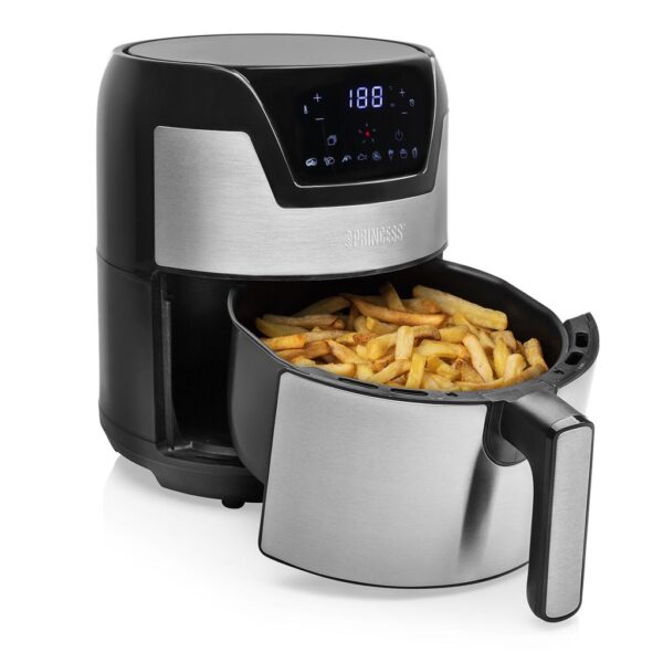 Friggitrice ad Aria PRINCESS XXL 1500 W, 4.5 Litri, Acciaio Inossidabile, 4,5 Litri cod: 182026 - immagine 2