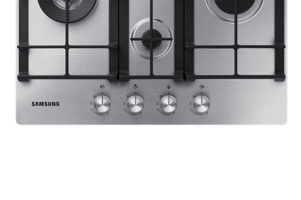 Piano Cottura SAMSUNG a gas 4 Fuochi 60 cm Colore Acciaio Inox/Ghisa cod: NA64H3031BS - immagine 3