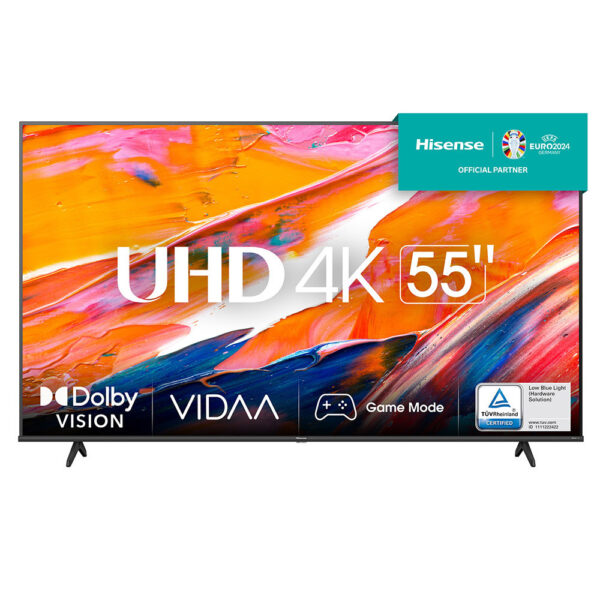 Smart Led Tv Hisense 55" UHD 4K  Mod: 55A6K