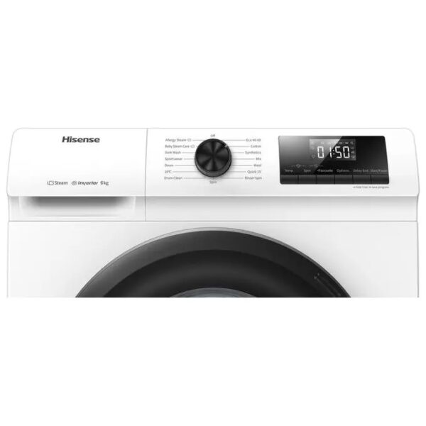 Lavatrice HISENSE standard 7 Kg Slim classe C 1200 giri cod: WFQP7012EVM - immagine 3