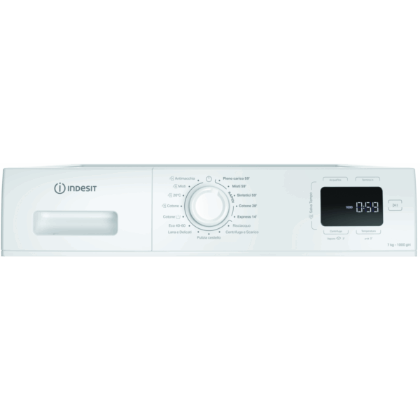 Lavatrice INDESIT Standard 7 Kg classe A 1000 giri cod: IM760MYTIMEIT - immagine 3