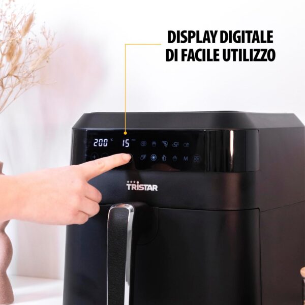 Friggitrice Ad Aria TRISTAR Potenza 1700 W 6 Litri Cod: FR-6999 - immagine 4