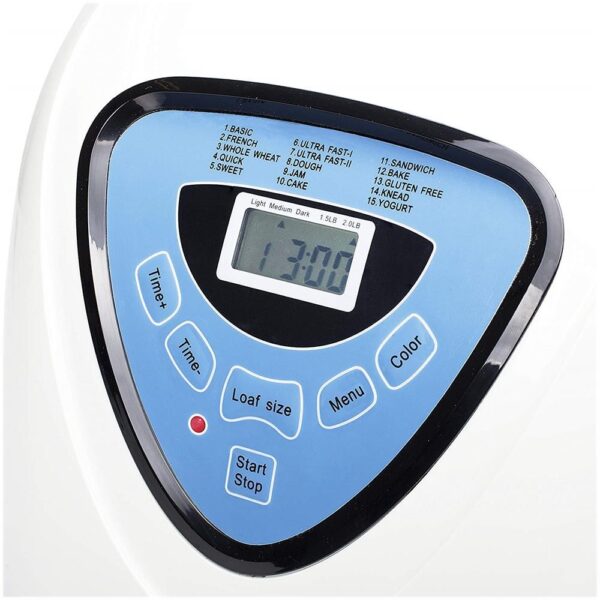Macchina per il Pane PRINCESS Wake Up Capacità 900 Gr Potenza 600 Watt Colore Bianco cod: 152006 - immagine 2
