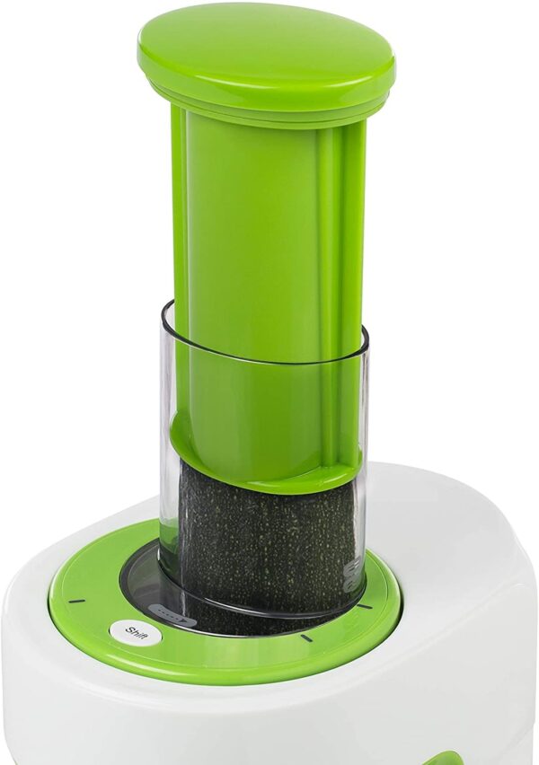 Taglia verdure a spirale TRISTAR 120W Colore Bianco e Verde 4 Lame in Acciaio Cod. MX-4816 - immagine 4