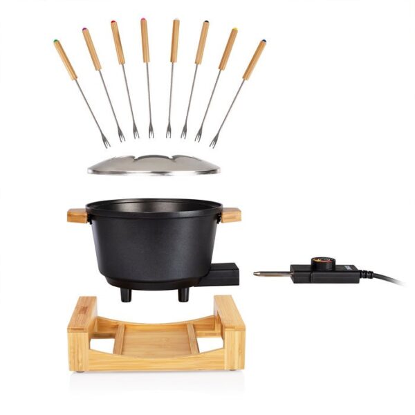 Fonduta PRINCESS  da 1,5 litri potenza 800W colore Nero Cod. 173025 - immagine 2