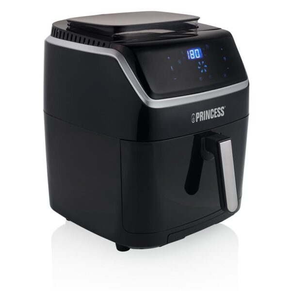 Friggitrice PRINCESS "Steam Aerofryer" ad aria 1700 W, 6.5 Litri, Plastica, Nero cod: 182080 - immagine 2