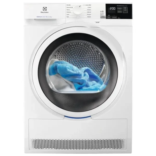 Asciugatrice ELECTROLUX Perfect care 700 8 Kg Classe A++ a pompa di calore EW7H482W