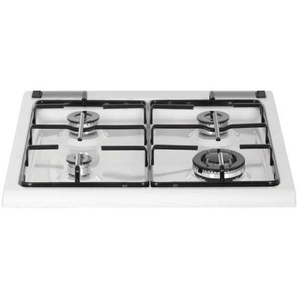 Cucina SCHAUB LORENZ 4 Fuochi a Gas Forno Gas ventilato 60x60 Bianco SS461GVEW - immagine 3