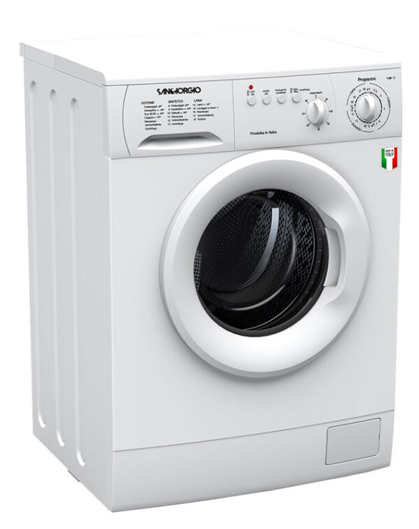 Lavatrice SANGIORGIO Standard  8 Kg Classe D Meccanica Centrifuga 1100 giri cod: S5611C - immagine 2