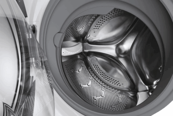 Lavatrice HOOVER 7 Kg H-WASH 550 Classe A Centrifuga 1300 giri  H5WPB437AMBS/1-S - immagine 4