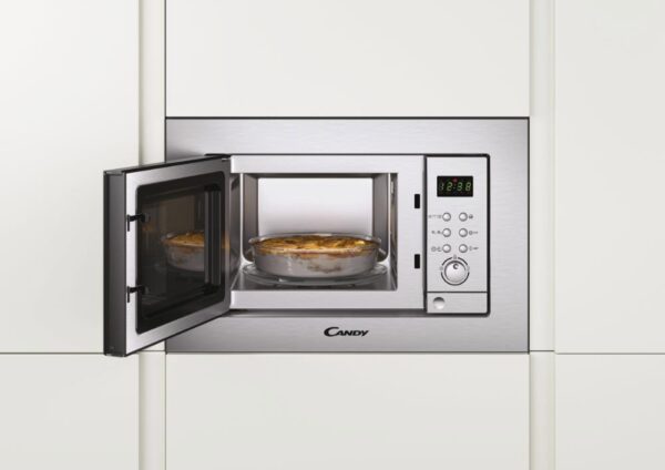 Forno a Microonde CANDY ad incasso Potenza 800 W capacità 20 Litri Colore Inox Cod: MIC 201 EX - immagine 3