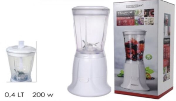 Frullatore Elettrico Dictrolux 200 Watt 0,4 Lt Bianco cod: 892133