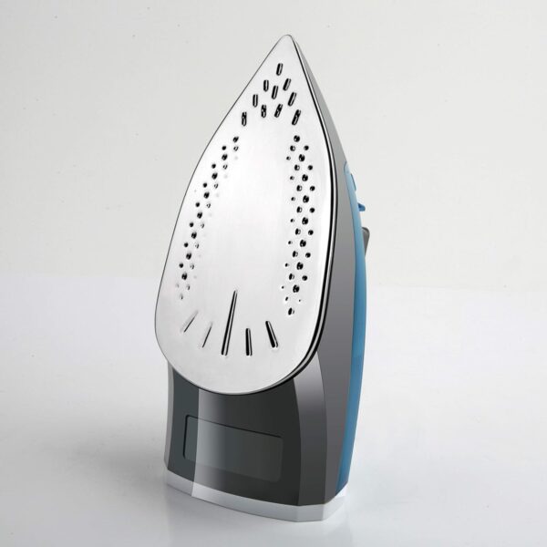 Ferro da stiro BLACK&DECKER Piastra in acciaio inox 2200 Watt colore Blu cod: BXIR2200E - immagine 2