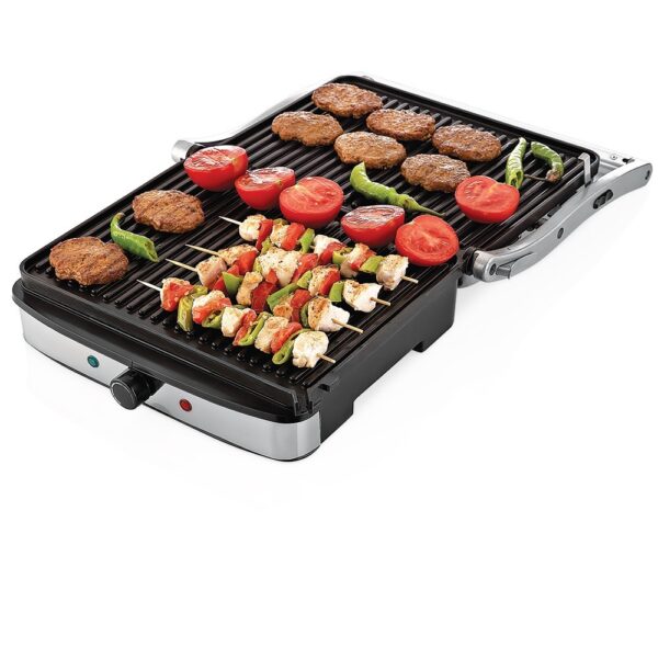 Bistecchiera SINBO Grill e Sandwich Maker Potenza 2000 W Cod: SSM2530 - immagine 2