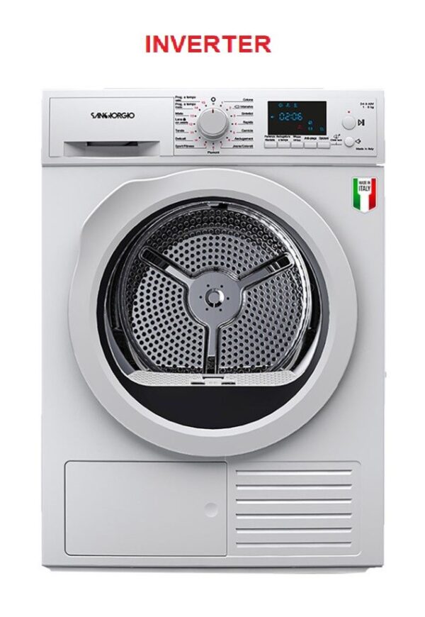 Asciugatrice SANGIORGIO Standard 8 Kg Pompa di calore Inverter SDR8I