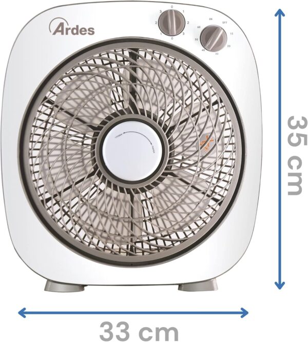 Ventilatore box ARDES "FLOOR 26" 50 W 3 velocità cod: AR5B24 - immagine 2