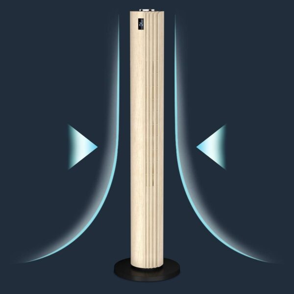 Ventilatore a Torre ROWENTA 40 W colore Nero/Legno cod: VU6770 - immagine 3