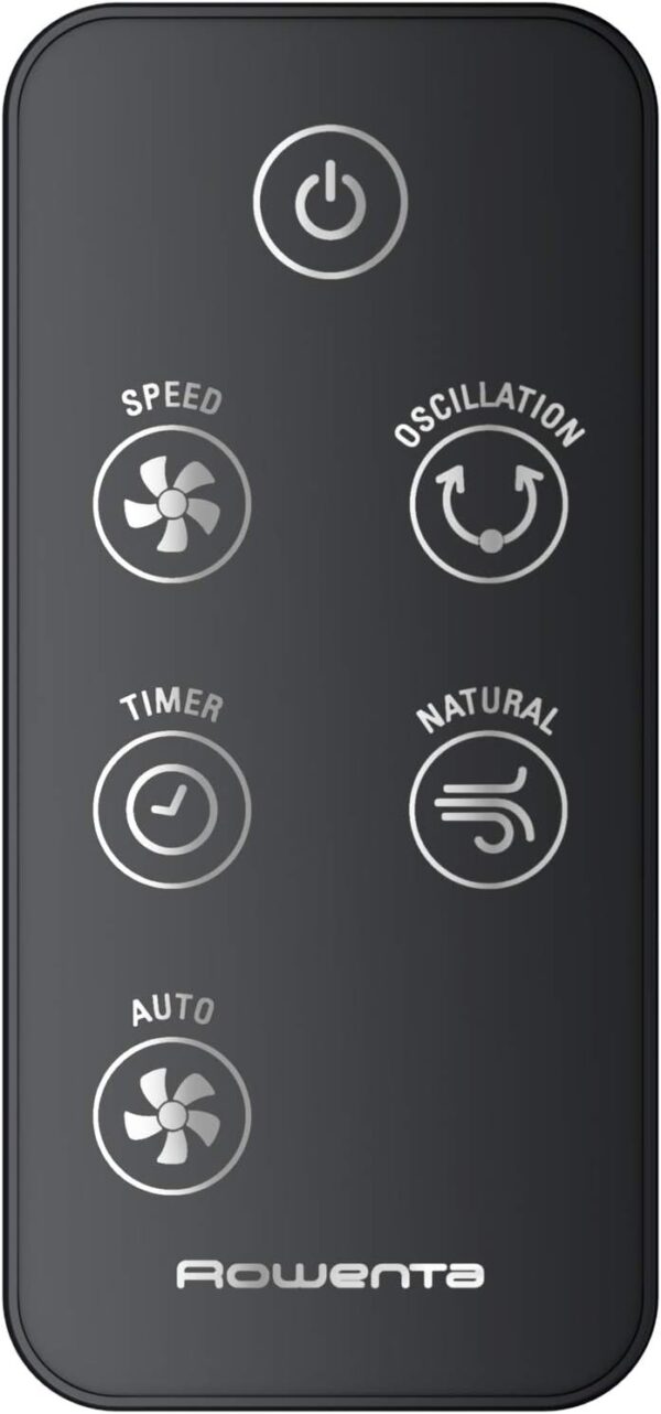 Ventilatore a Torre ROWENTA 40 W colore Nero/Legno cod: VU6770 - immagine 4